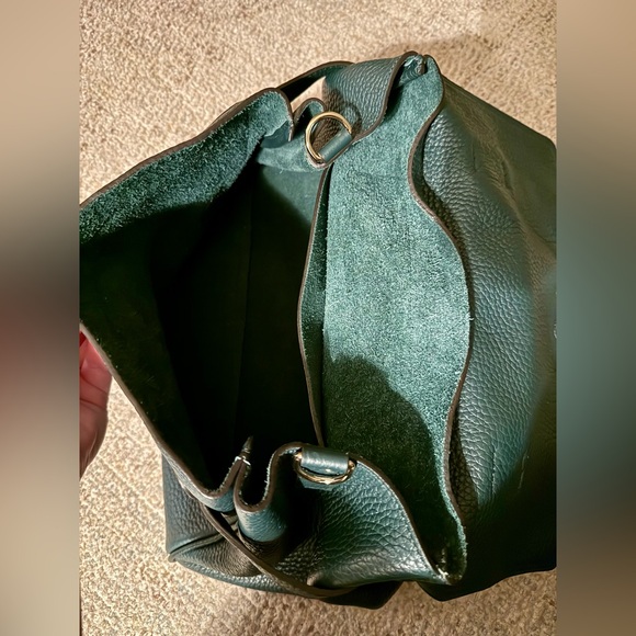 Mulberry Green heavy grain Alexa satchel - Picture 9 of 16